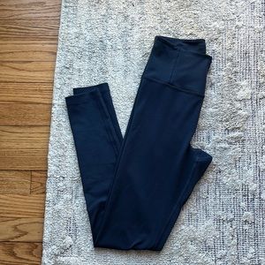 Navy Girlfriend Collective leggings